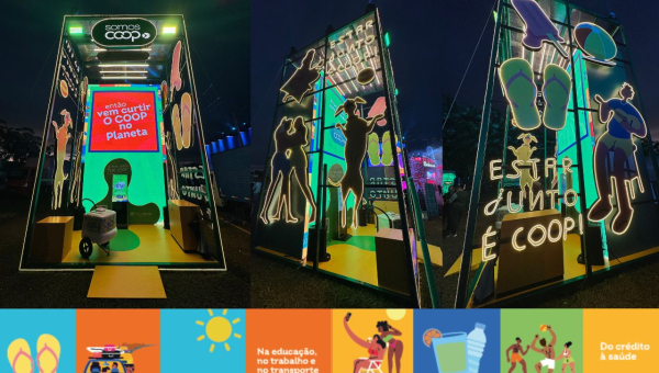 Cooperativismo marca presença no Planeta Atlântida 